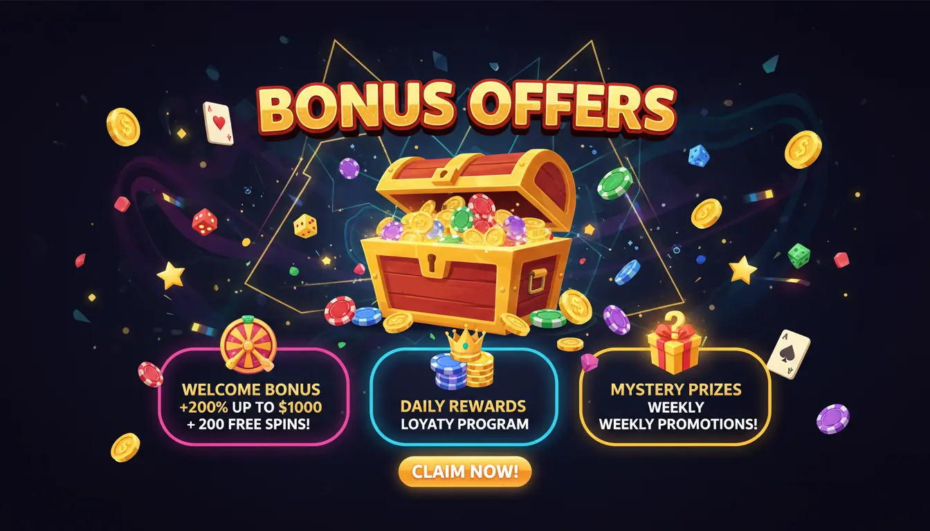 Bonus offers Videoslots casino