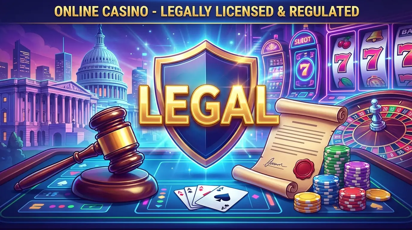 Videoslots casino laglighet