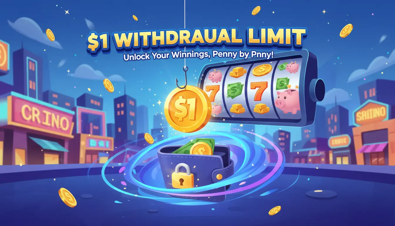 1 kr uttag hos Videoslots casino